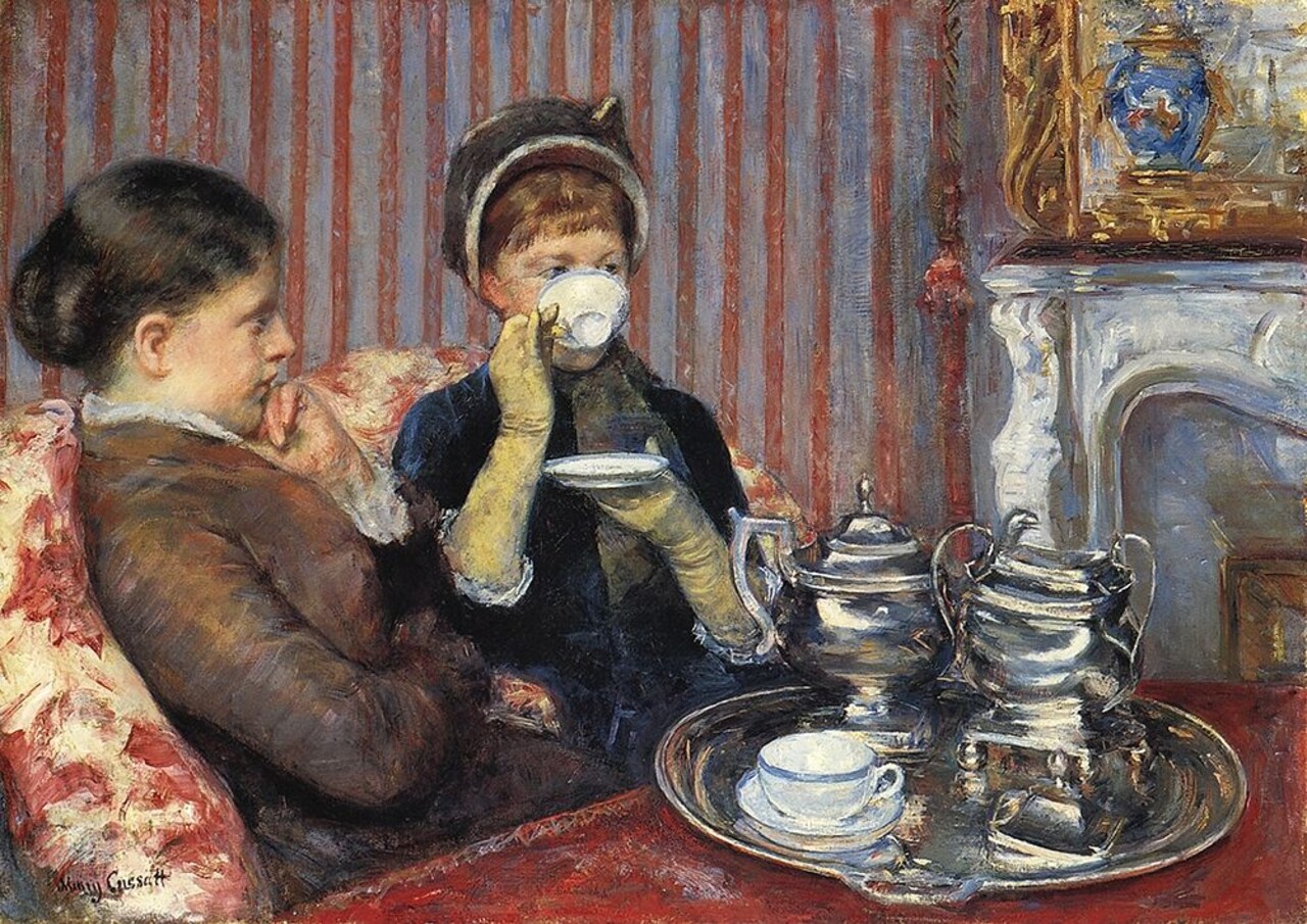 The Tea, 1880 Poster Print by Mary Cassatt - Item # VARPDX372719